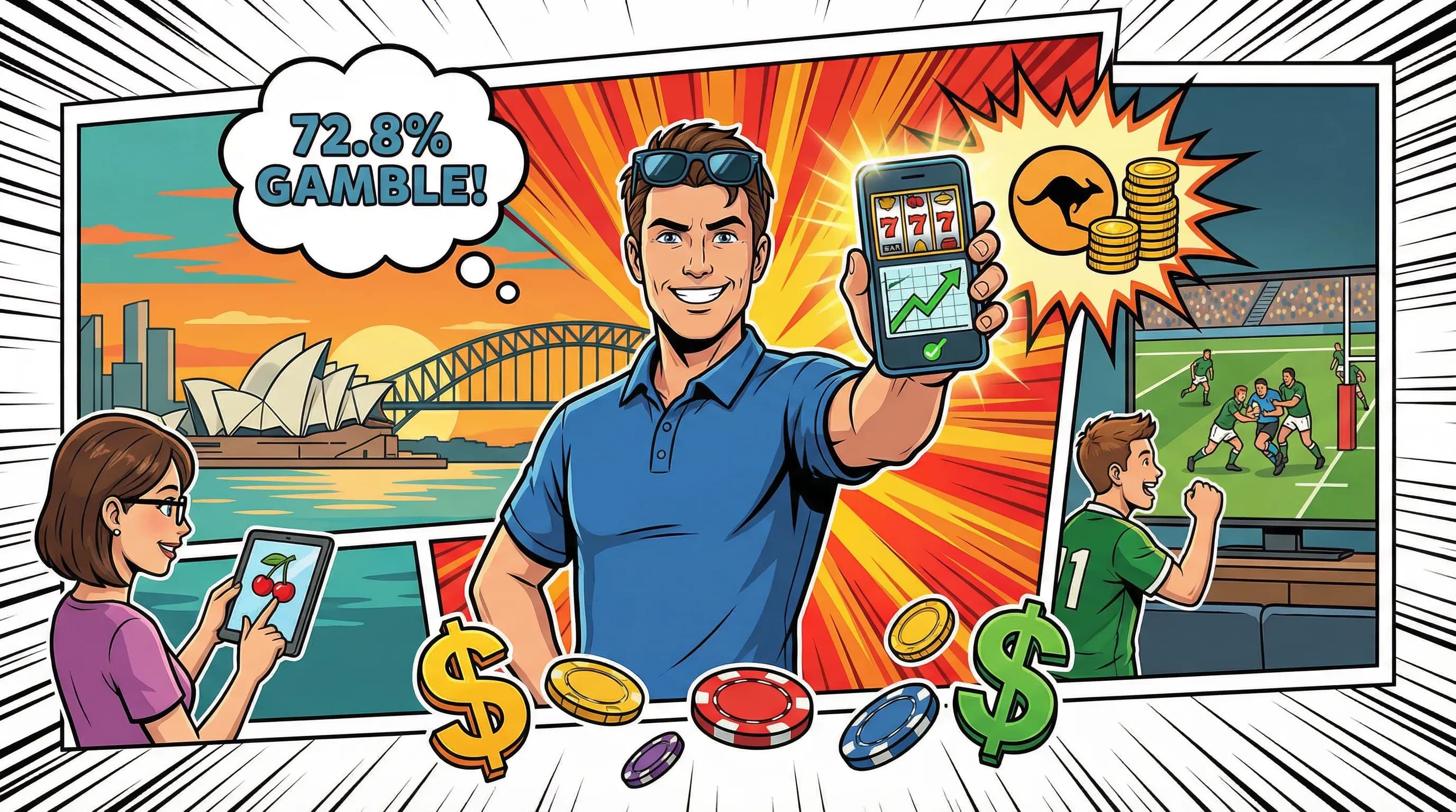 3. Australia: High-Spending Players and a Thriving Online Market - image