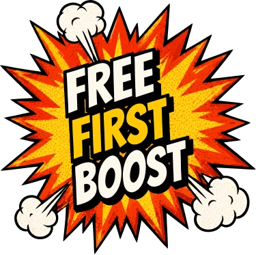 Free first boost